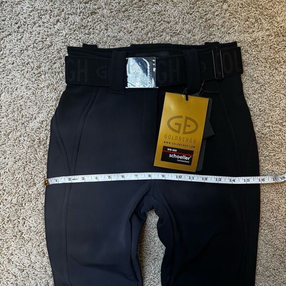 Goldbergh Pippa Ski Pants Waterproof Black NWT US 2 Long - Picture 5 of 9